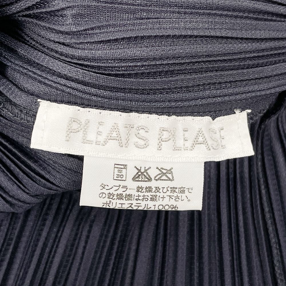 PLEATS PLEASE カットソー イッセイミヤケ プリーツ加工 ハイネック 半袖 サイズ3 PP12-JK408 ポリエステル - メルカリ