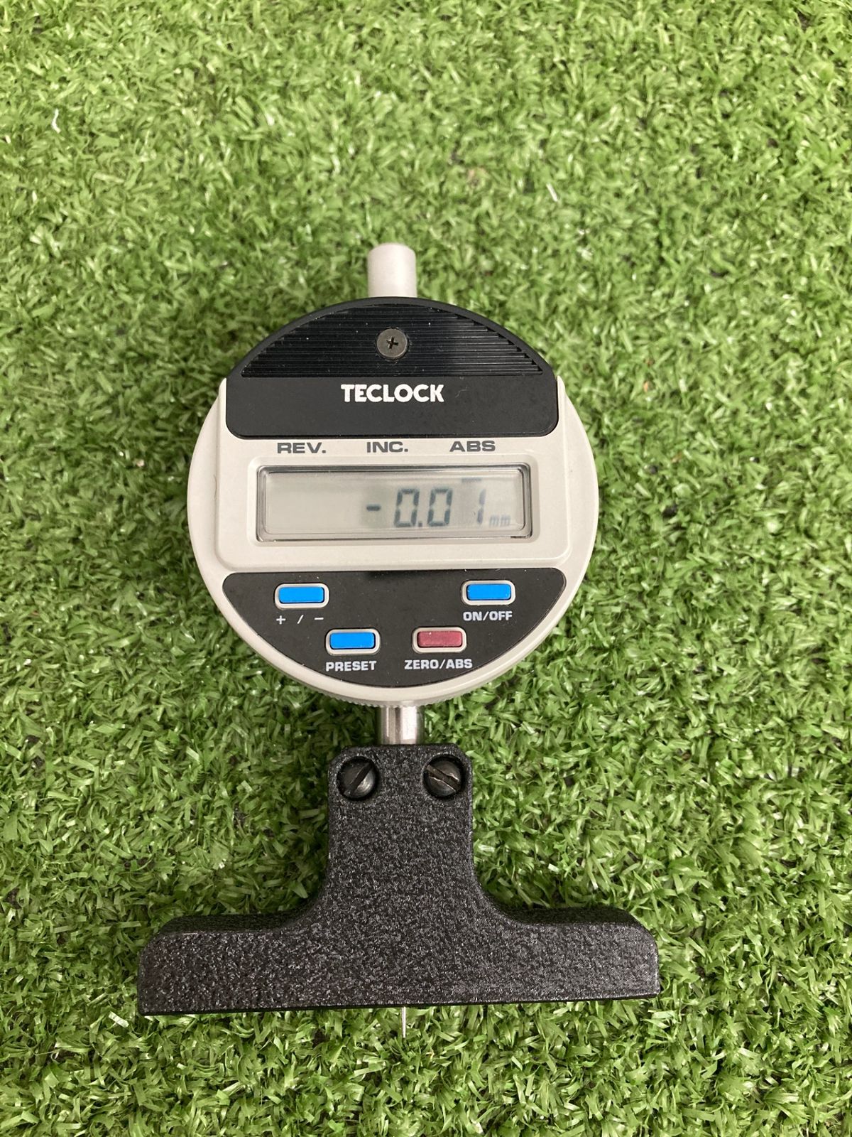 中古品 TECLOCK デジタルデプスゲージ