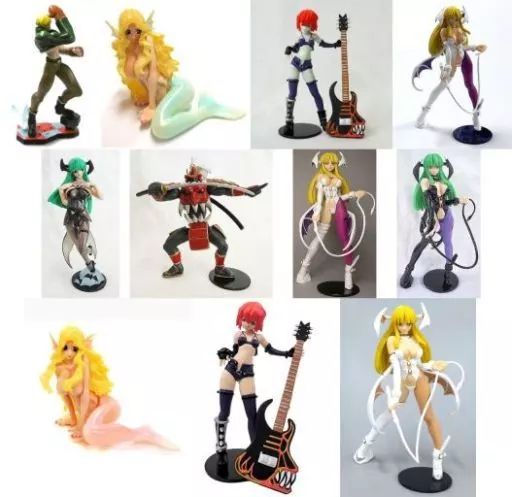 【開封中古美品】SR ヴァンパイアセイヴァー 10種セット モリガン激レア含む 中古】トレーディングフィギュア 全10種セット 「SR カプコンリアル