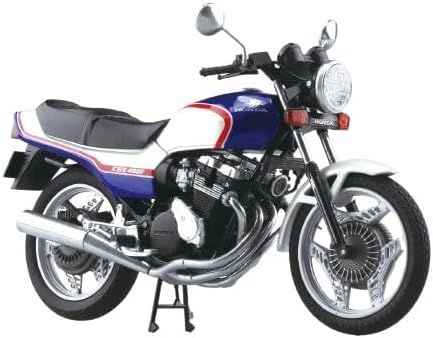 青島文化教材社 スカイネット 1/12 完成品バイク Honda CBX400F パール/キャンディブルー