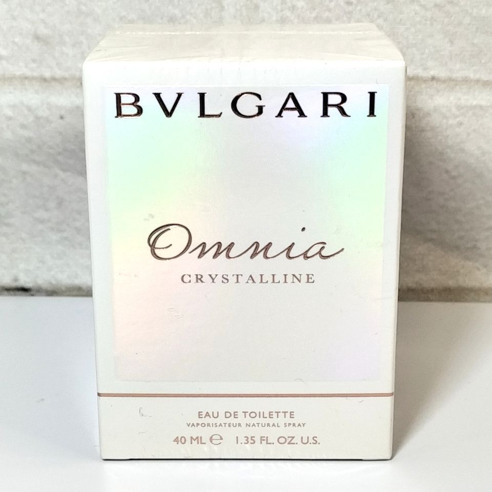 J 38 Φ 【 BVLGARI 】 40ml 未開封 OMNIA CRYSTALLINE ブルガリ
