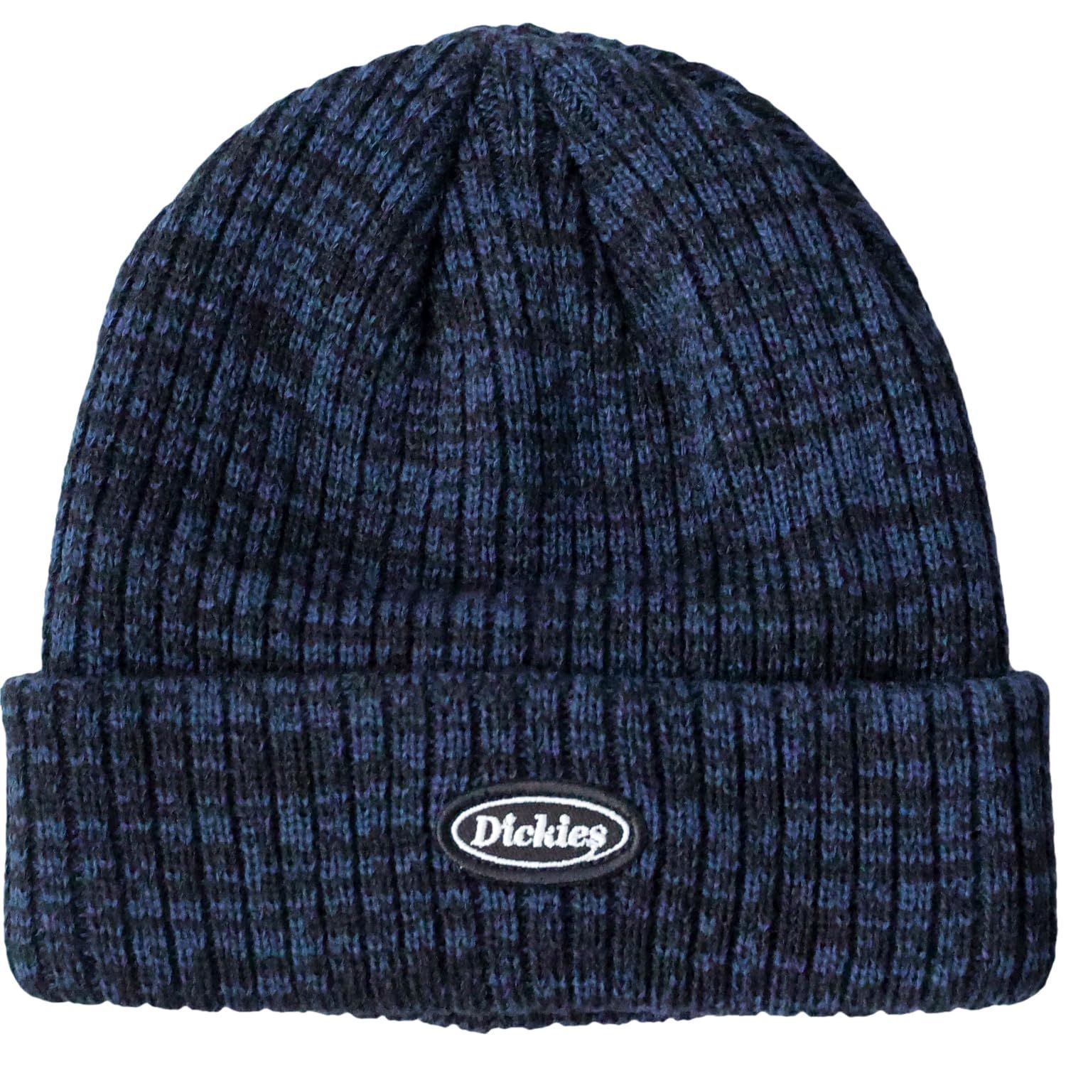 ワッペン ニット帽 ワッチキャップ ロゴ 帽子 ニットキャップ メンズ レディース リブ編み ユニセックス CALIF アクリル ビーニー 別注 無地 [ディッキーズ] スノボ