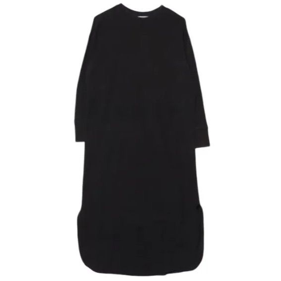 アダムエロペ サーマルロングワンピース 定価¥13 200 ブラック