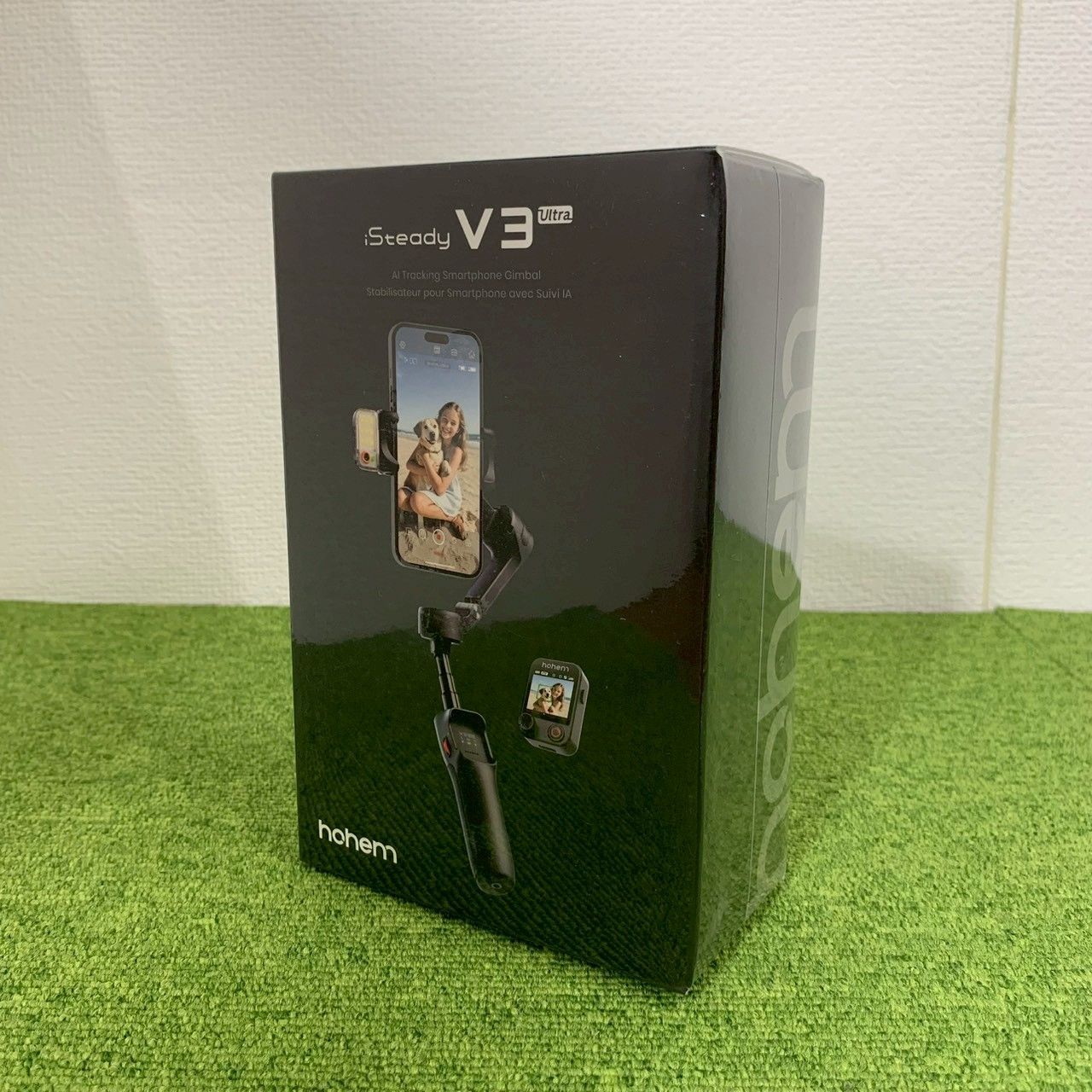 ♥品|送料無料 hohem|ホーヘム iSteady V3 Ultra HPG-V3U ジンバルスタビライザー|3軸スマホジンバル スタビライザー AIトラッキング 1.22インチ |D2071|