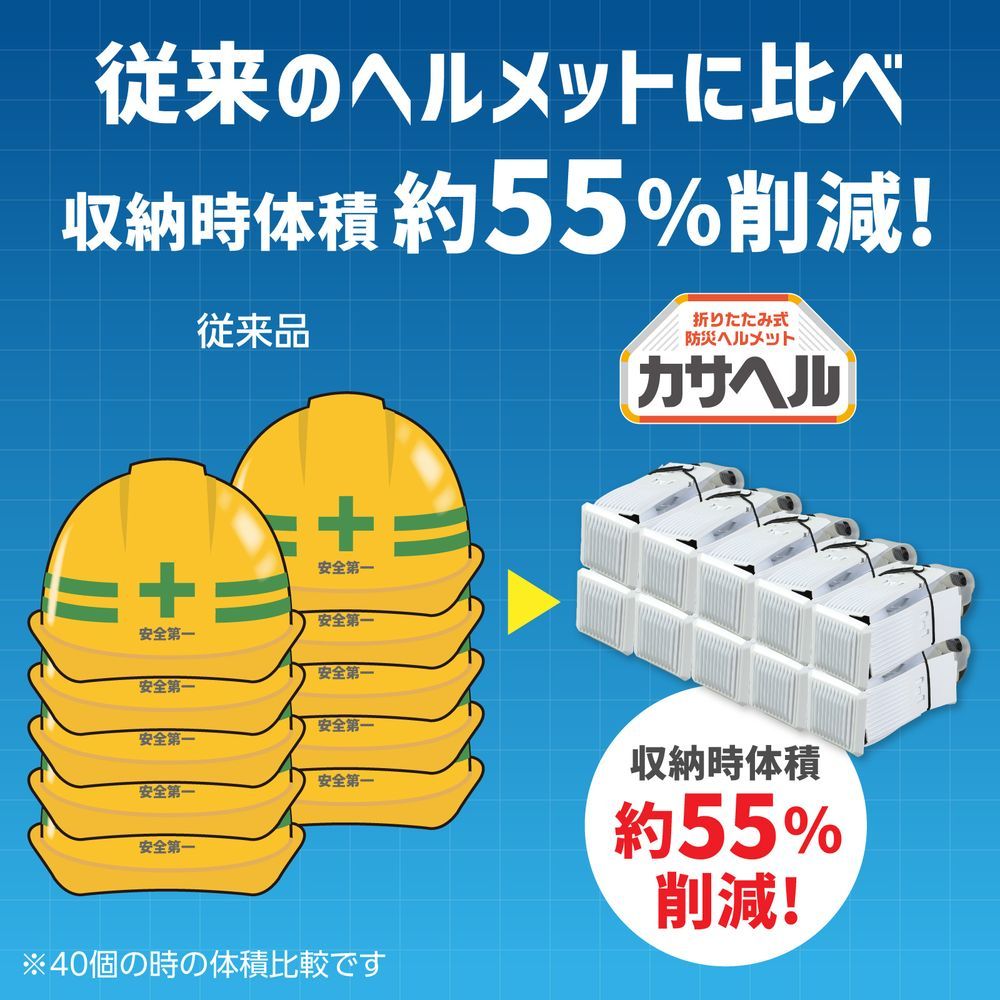 アーテック 折りたたみ防災ヘルメット