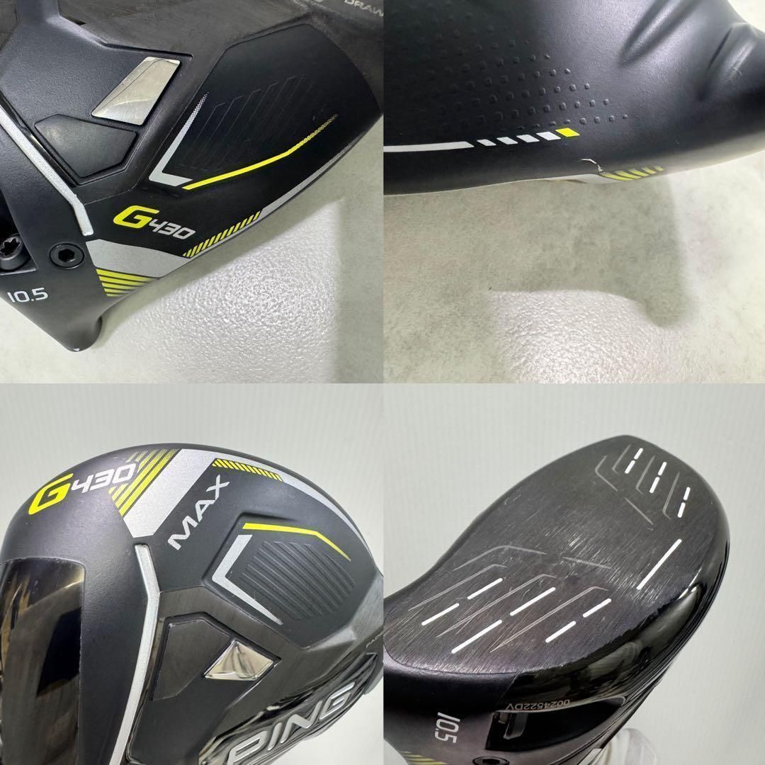 ジャンク品 希少 レフティ G430 HL MAX ドライバー 10.5° 左 ジャンク品 希少 レフティ G430 MAX HL ドライバー 10.5° 左
