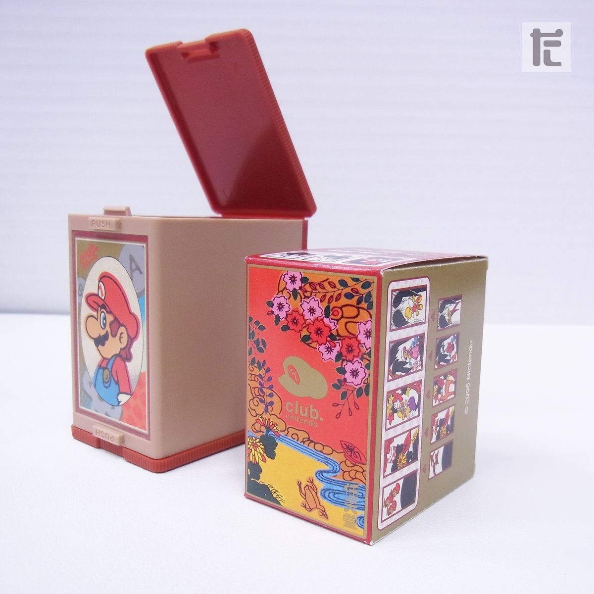 未使用 クラブニンテンドー 花札 スーパーマリオ 非売品 / PK01656