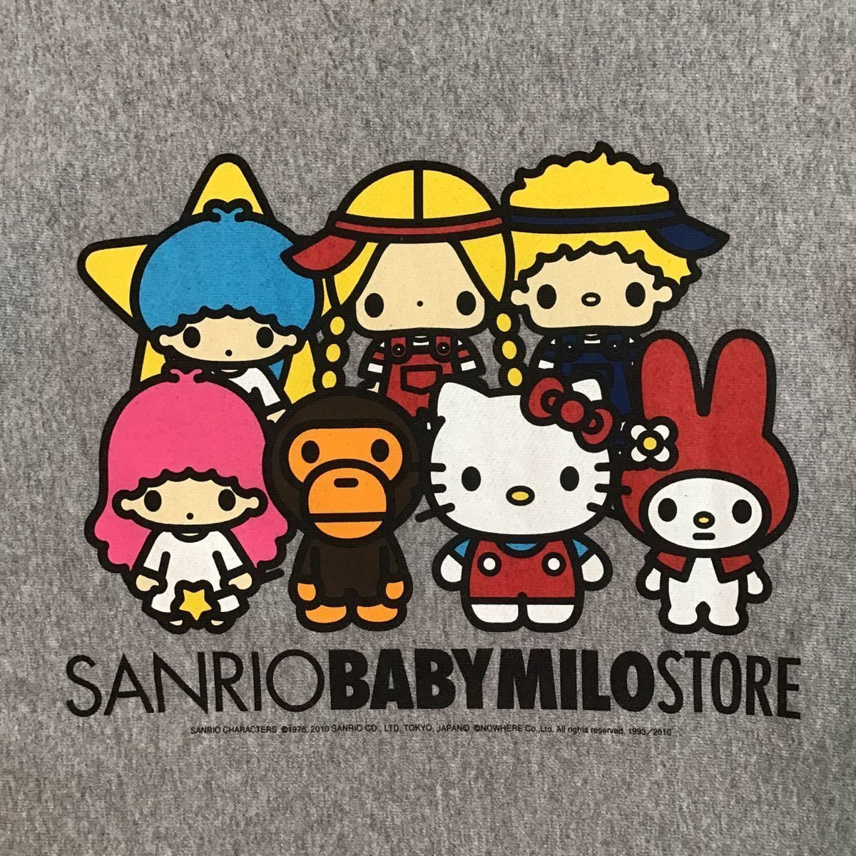 サンリオ × BAPE マイロ 長袖スウェット Sサイズ a bathing ape SANRIO ...