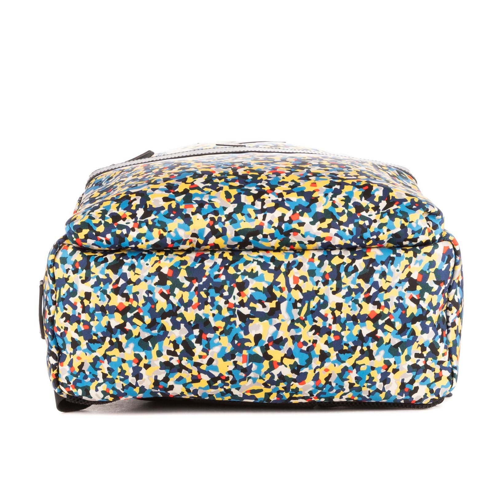 全品送料無料! FENDI フェンディモンスター バックパック青 黄色 黒ナイロンキャンバスA