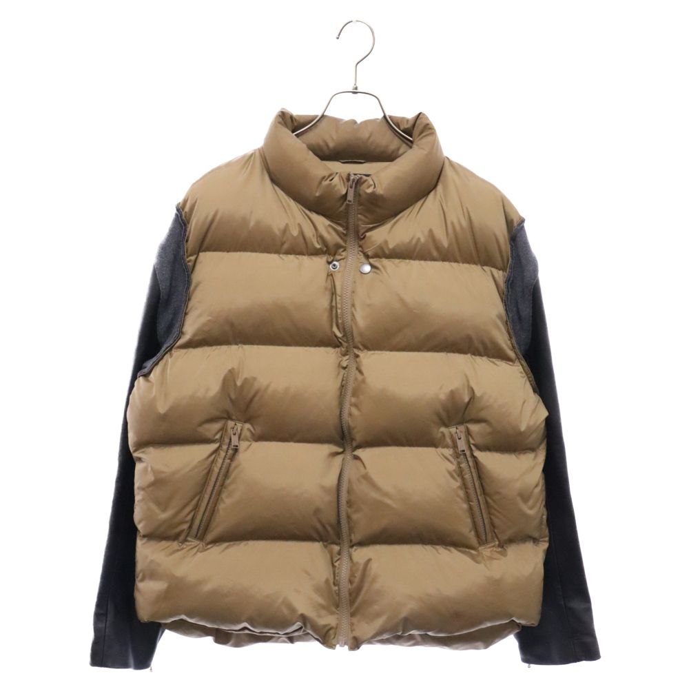 UNDERCOVER (アンダーカバー) 22AW LEATHER SLEEVE DOWN JACKET レザー 