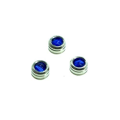 ネイビー03 【Oh.makasenet】プラモデルパーツ メタルモノアイ センサースコープ (Φ3㎜ 同色3個セット)ガンプラ (ネイビー03)