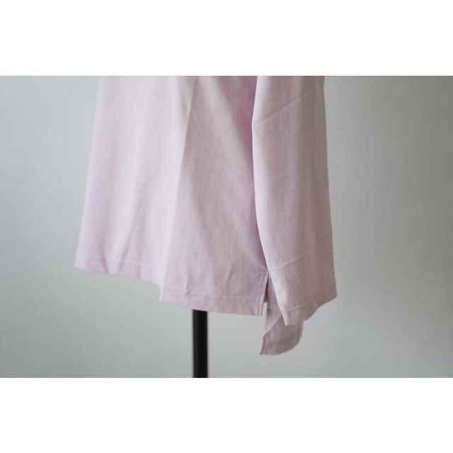 【SALE セール】FILUM | シナヤカヤヤモックプルオーバー (pink/white) | トップス シンプル お洒落 FILUM | シナヤカヤヤモックプルオーバー (pink/white