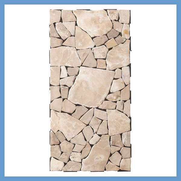 ５Ｐセット 天然石フロアパネル W30×D60×H2cm No.202