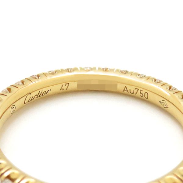 カルティエ Cartier リング 指輪 エタンセル ドゥ カルティエ K18YG 