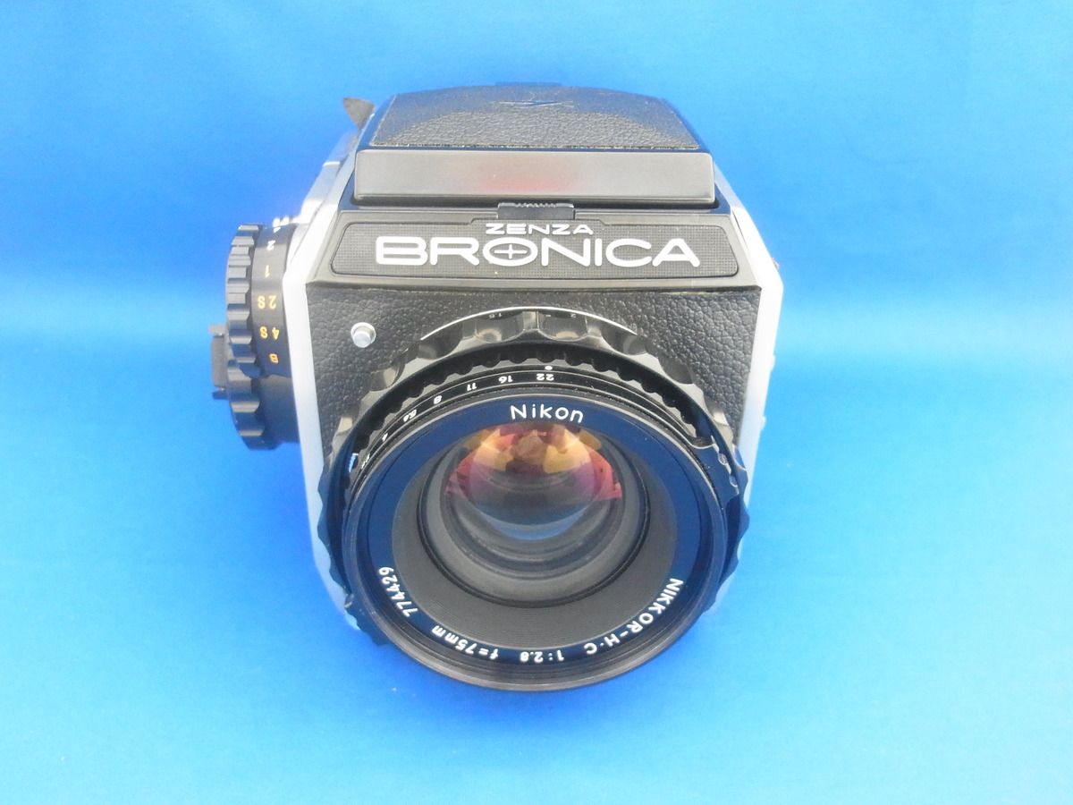 品 ゼンザブロニカ S2 75mm F2.8 ニッコールP 付