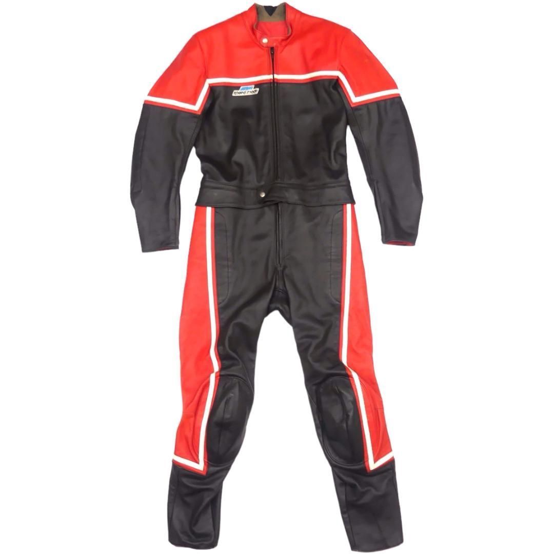 美品⭐︎Marlboro レザー バイクツナギ レーシングスーツ Yahoo!オークション -「(marlboro マルボロ)」(革ツナギ