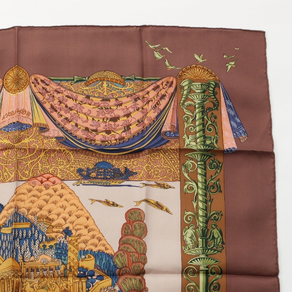 エルメス カレ90 シルク L 