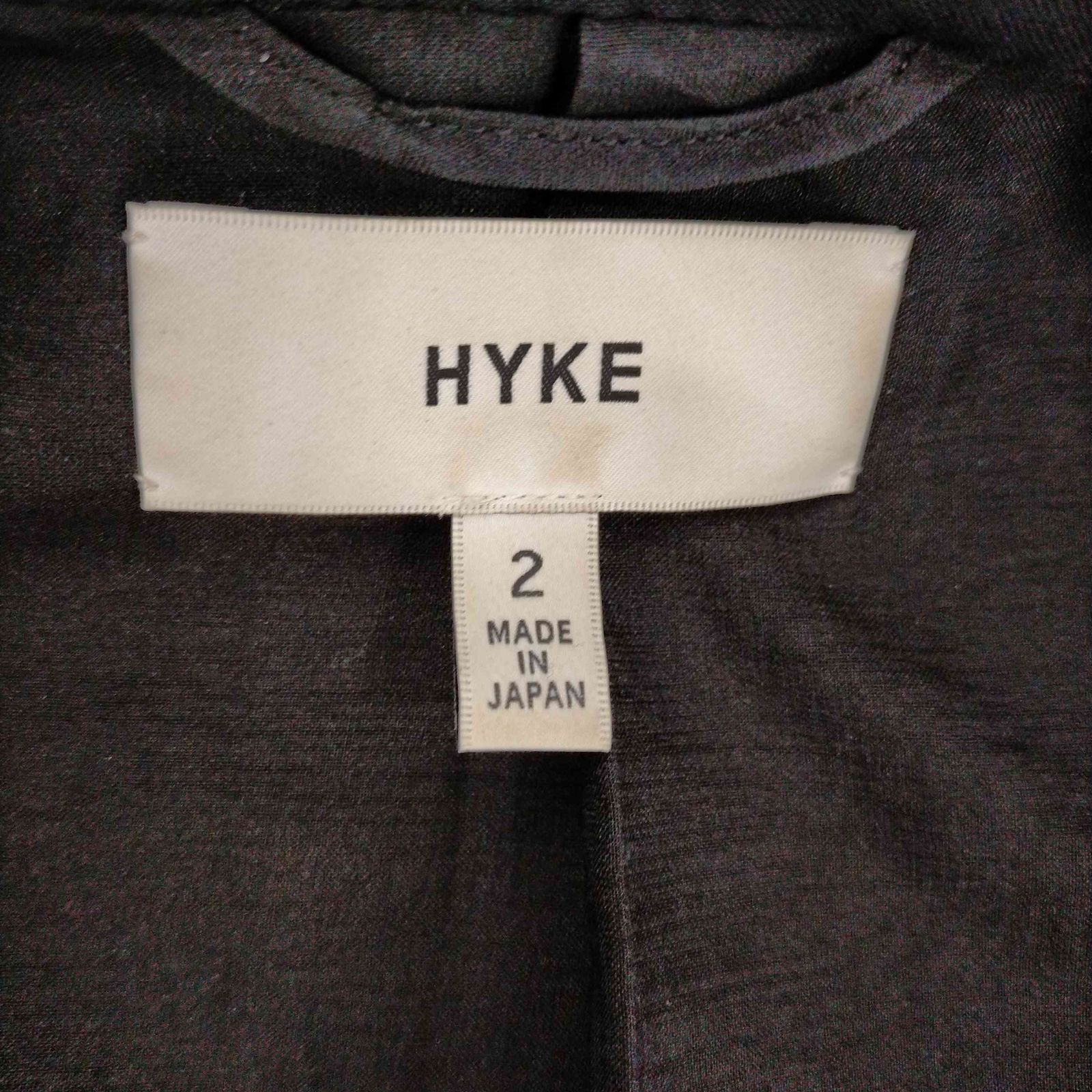 ハイク HYKE 20SS サイドベンツ ダブル ブレザー ジャケット