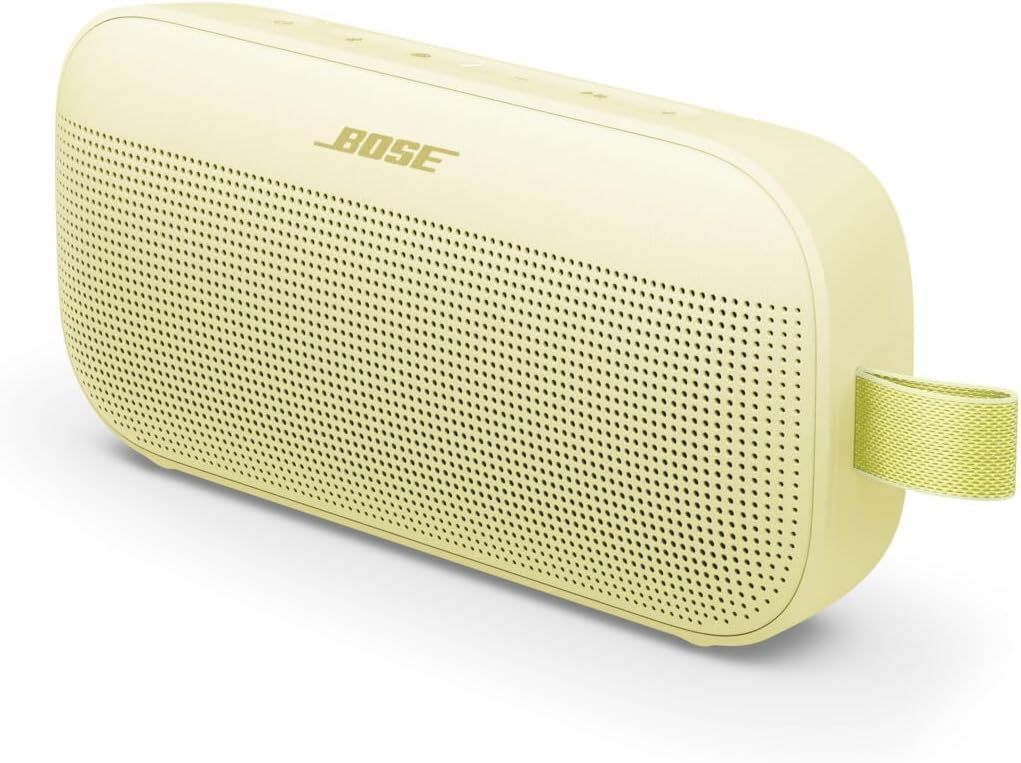 Bose SoundLink Flex Portable Speaker LE 第2世代 ワイヤレス Bluetooth 小型 ポータブル スピーカー ハイファイオーディオ 最長12時間連続再生 防水 防塵 シトラスイエロー
