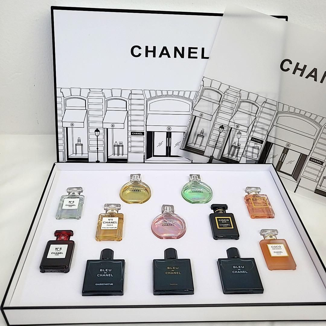 975ml新品CHANEL シャネル ミニ香水セット 7.5ml*9点 10ml*3点