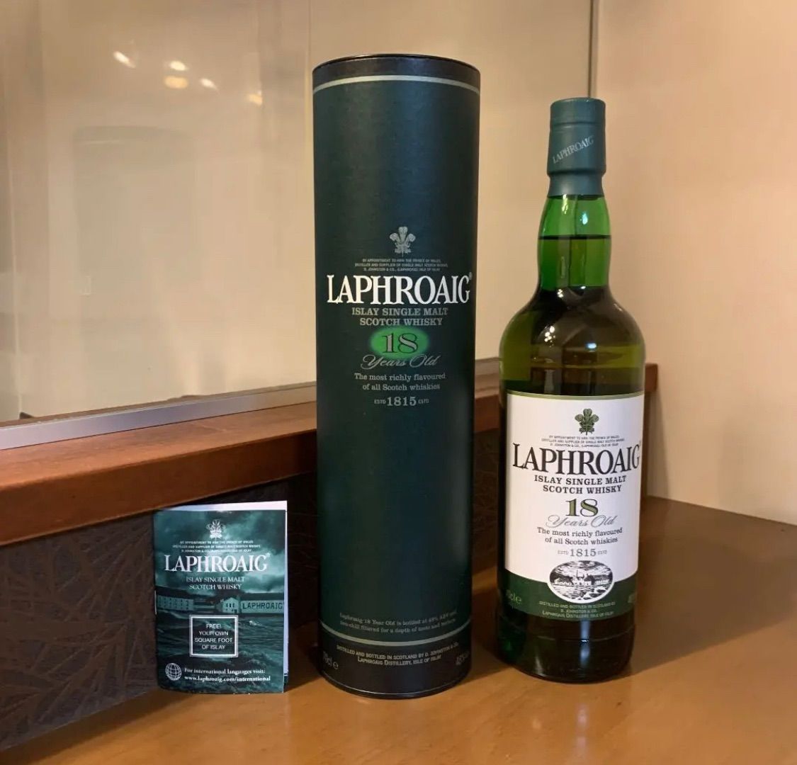 Laphroaig 18years ラフロイグ18年食品/飲料/酒 - ウイスキー
