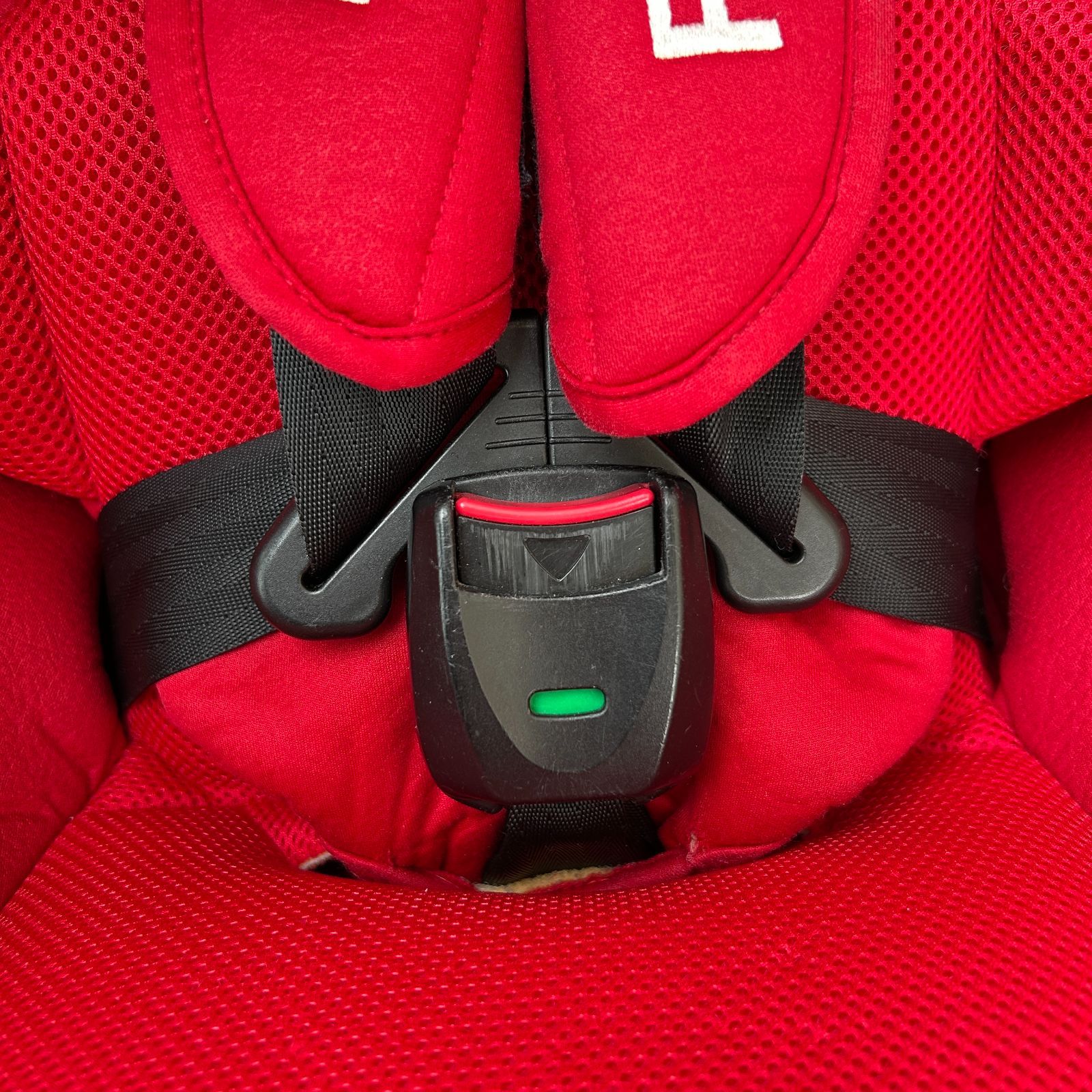 未使用級 RECARO Start Xチャイルドシート レッド 赤 レカロ レカロ(RECARO) チャイルドシート(Childseat)