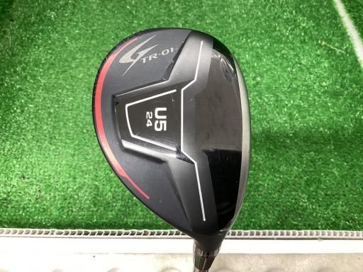 つるや GOLDEN PRIX TR-01 U5 ユーティリティ UT 純正特注シャフト フレックスS メンズ 男性用 右利き 右用 Cランク ゴルフクラブ