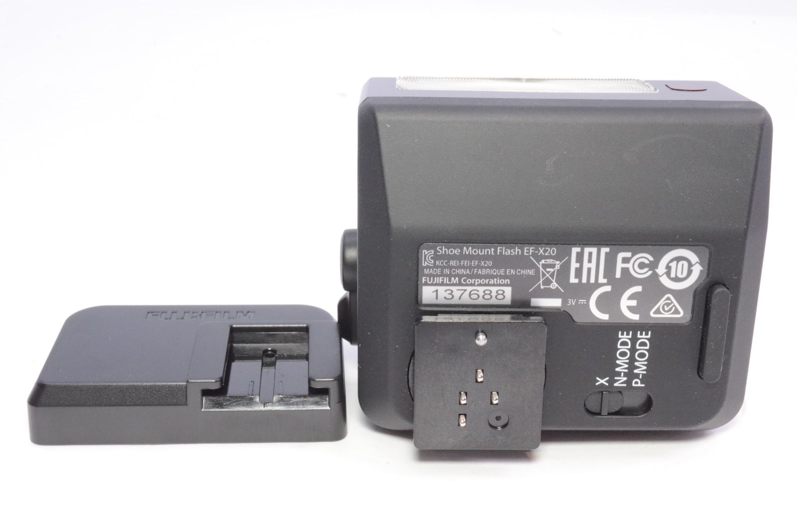 美品】FUJIFILM フジフィルム クリップオンフラッシュ EF-X20