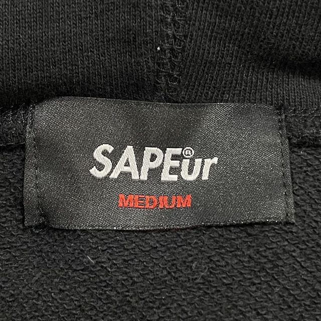 SAPEur CHERISH&CO HOODIE Mサイズ サプール ロゴフーディー