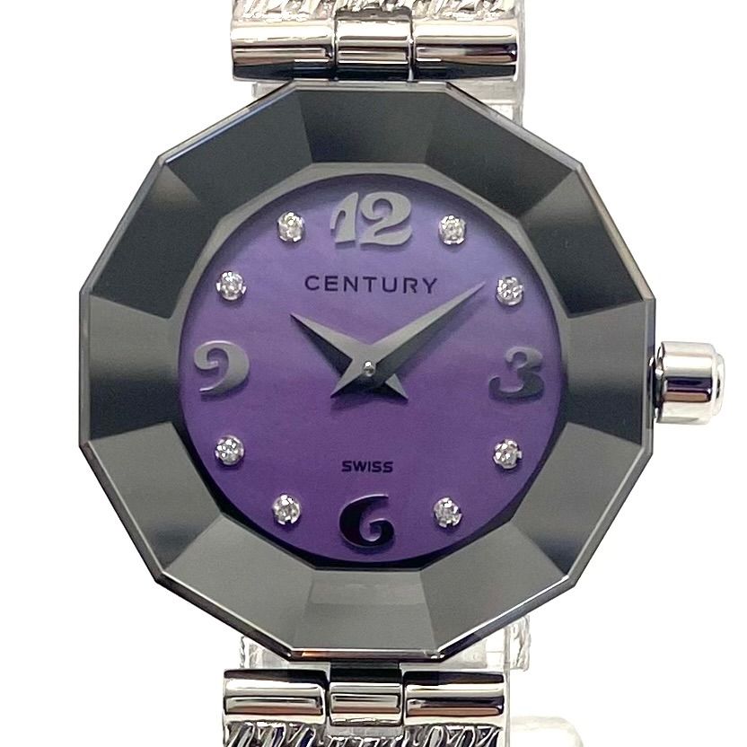 CENTURY センチュリータイムジェム 24mm 時計 シルバー A-9223