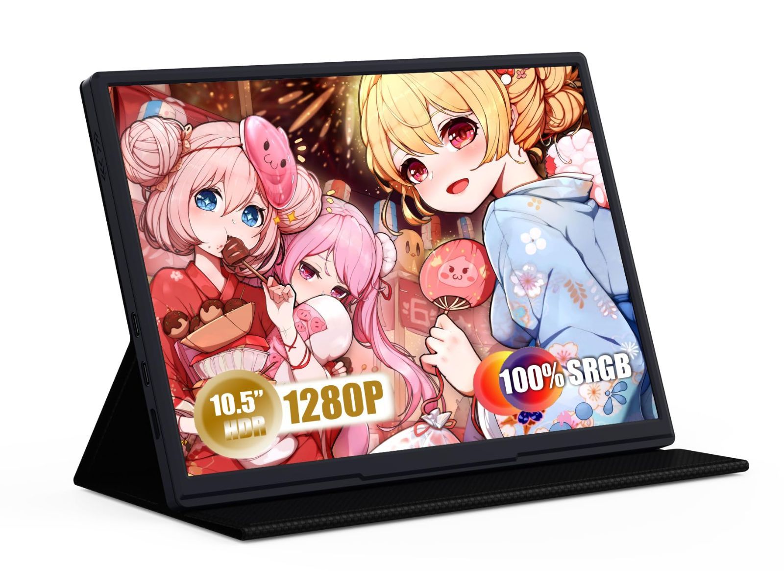 【新着商品】TECHFROG 10.5インチ モバイルモニター 1920x1280 FHD広視野角高輝度ゲーミングモニター USB Type-C/MINI HDMIインターフェース Switch/PS/Xbox/Raspberry PI/スマートフォン/ラップ