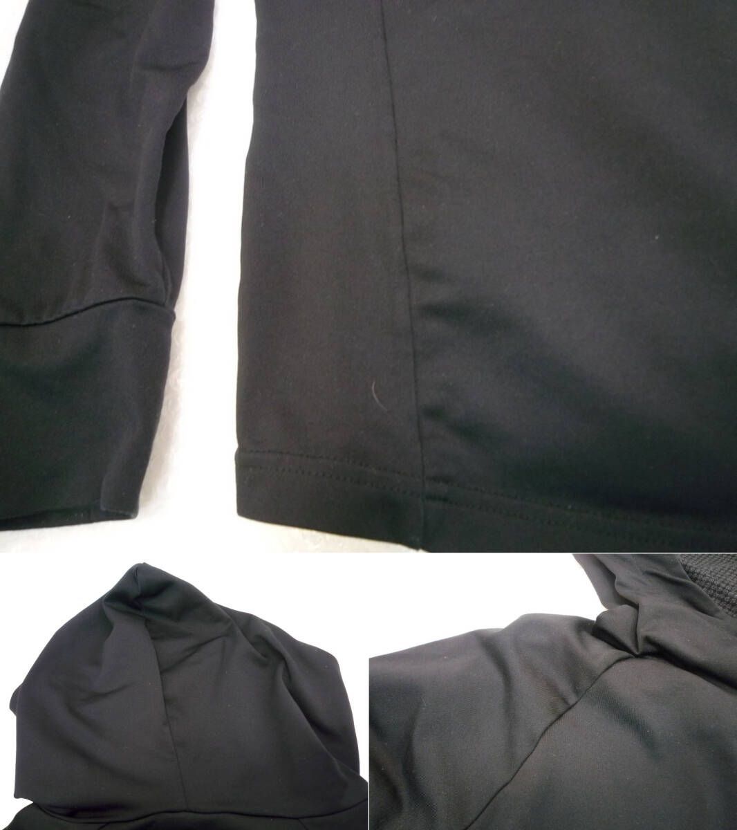 ヨサ YOSA テラウェア パーカー LLサイズ 美品 ブラック 黒 温活