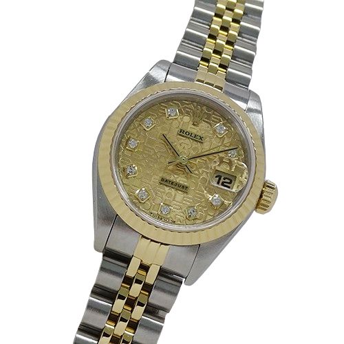 ロレックス ROLEX デイトジャスト 79173G P番 時計 レディース ...