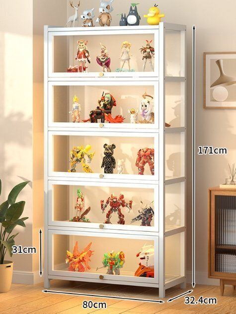 フィギュアショーケースブラインドケースレゴブロック収納ケース防塵非ガラスケース本箱インテリアクリアショーケース MARWIL-DEMENAGEMENTS_CH