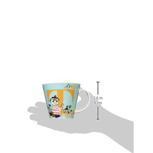 【デイリー雑貨店】T 山加商店 MOOMIN ( ムーミン ) イニシャル マグカップ T 容量約340ml 電子レンジ可 ムーミン グッズ 北欧 母の日 プレゼント 食器 ギフト 結婚祝い 日本製 MM630-11T