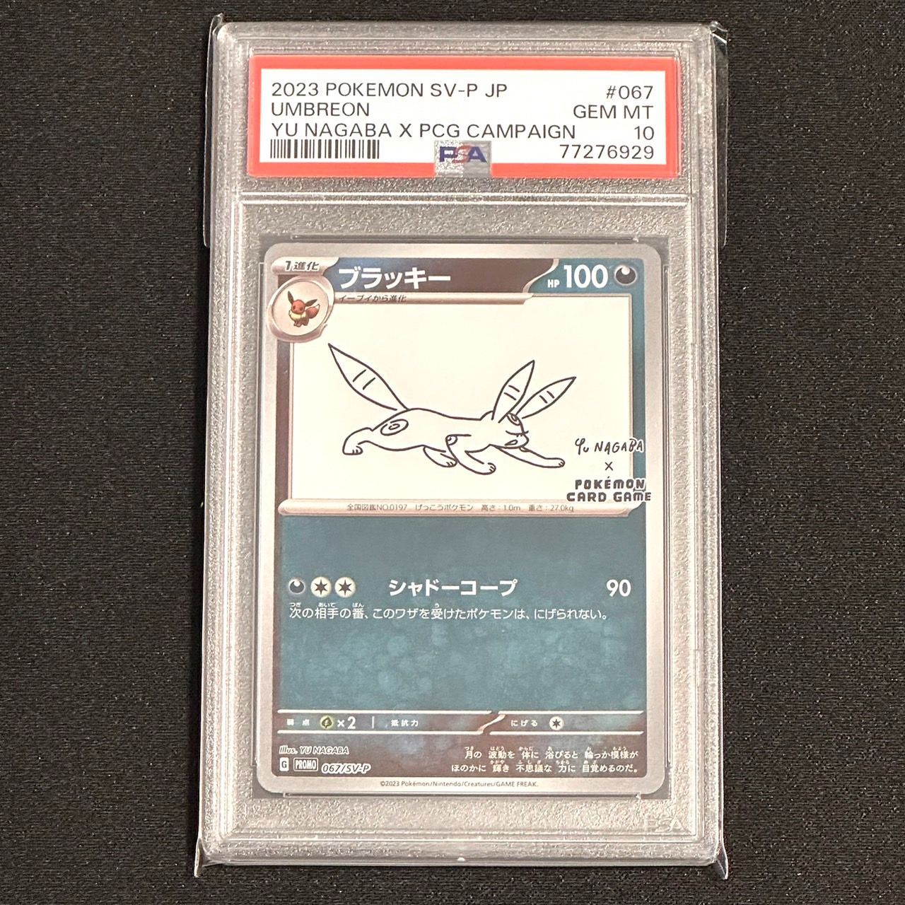 ブラッキー プロモ 長場雄 PSA10 - カードショップ ルビナス - メルカリ