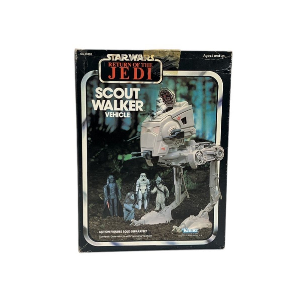1982 オールドケナー スターウォーズ AT-ST スカウトウォーカービークル オールドケナー スター・ウォーズ ROTJ スカウトウォーカー 箱付