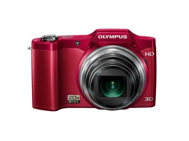 OLYMPUS デジタルカメラ SZ-11 レッド 1400万画素 光学20倍
