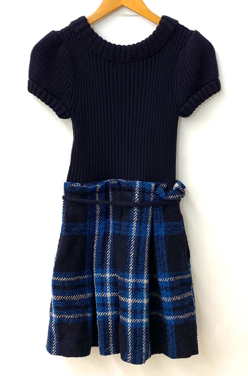 Burberry バーバリー BLUE LABEL ブルー レベル 半袖ワンピース