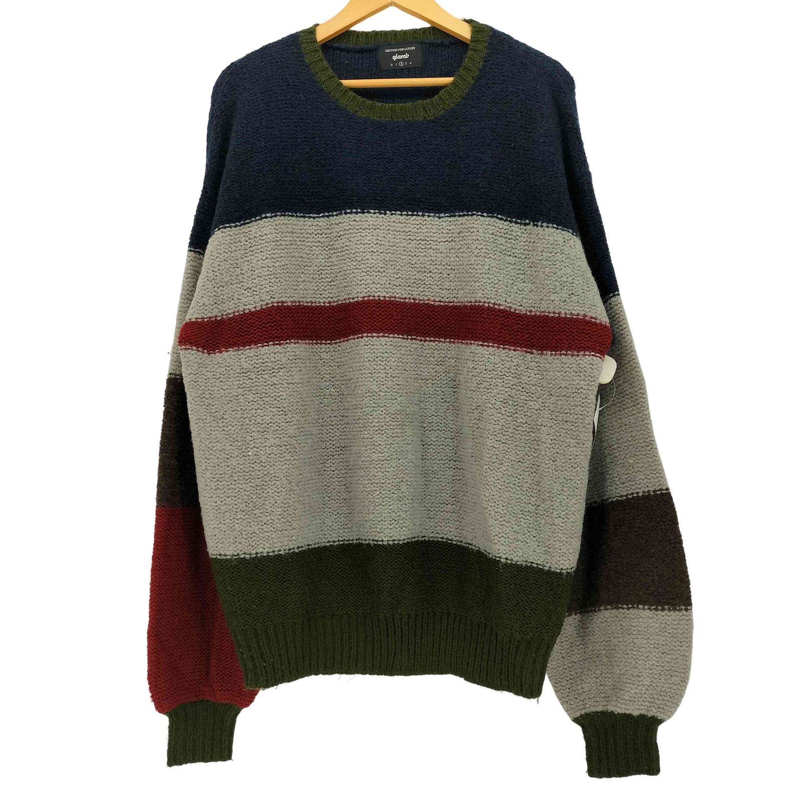 グラム glamb Winston border knit メンズ JPN：2 