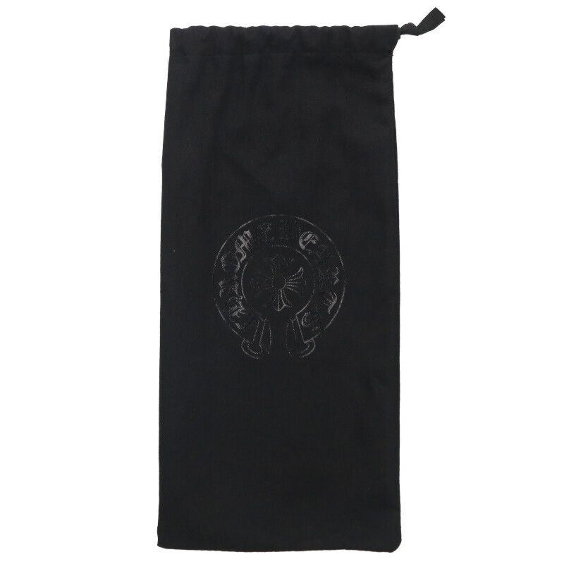 クロムハーツ CH SLIDE LEATHER CHプラスパッチレザーサンダル