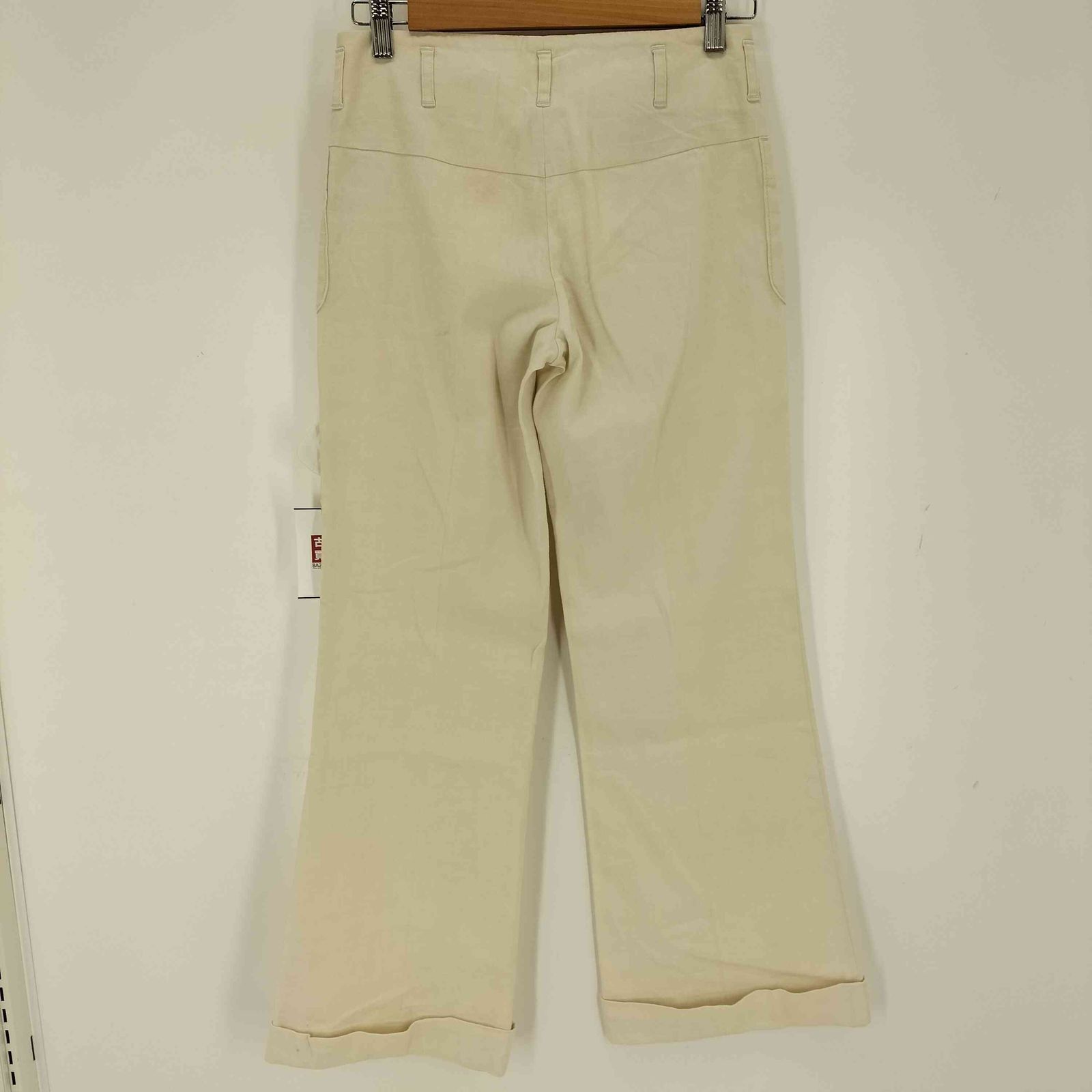 セオリー　リネンワイドパンツ Theory luxe 19ss リネンワイドクロップドパンツ グレー