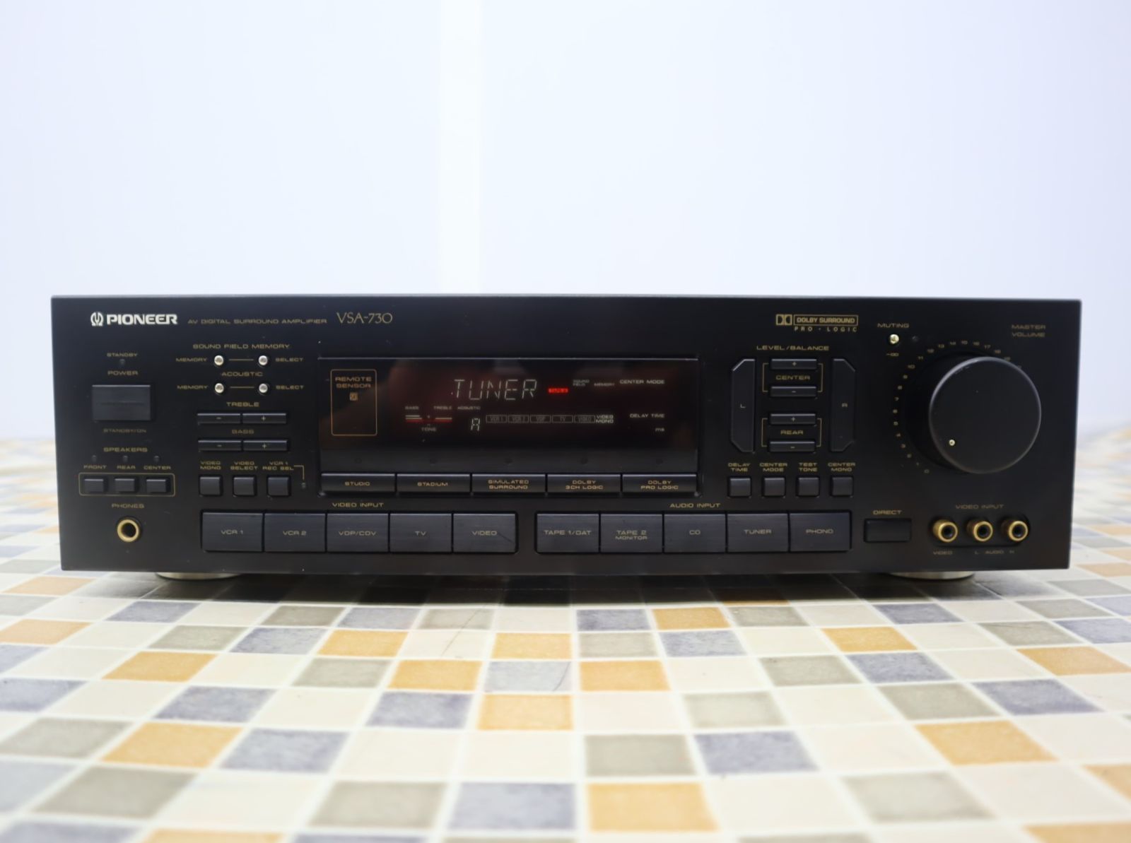 △ 現状販売｜AVアンプ｜PIONEER パイオニア VSA-730 デジタルサラウンドアンプ｜ 定価￥79,800 JUNK■O1555