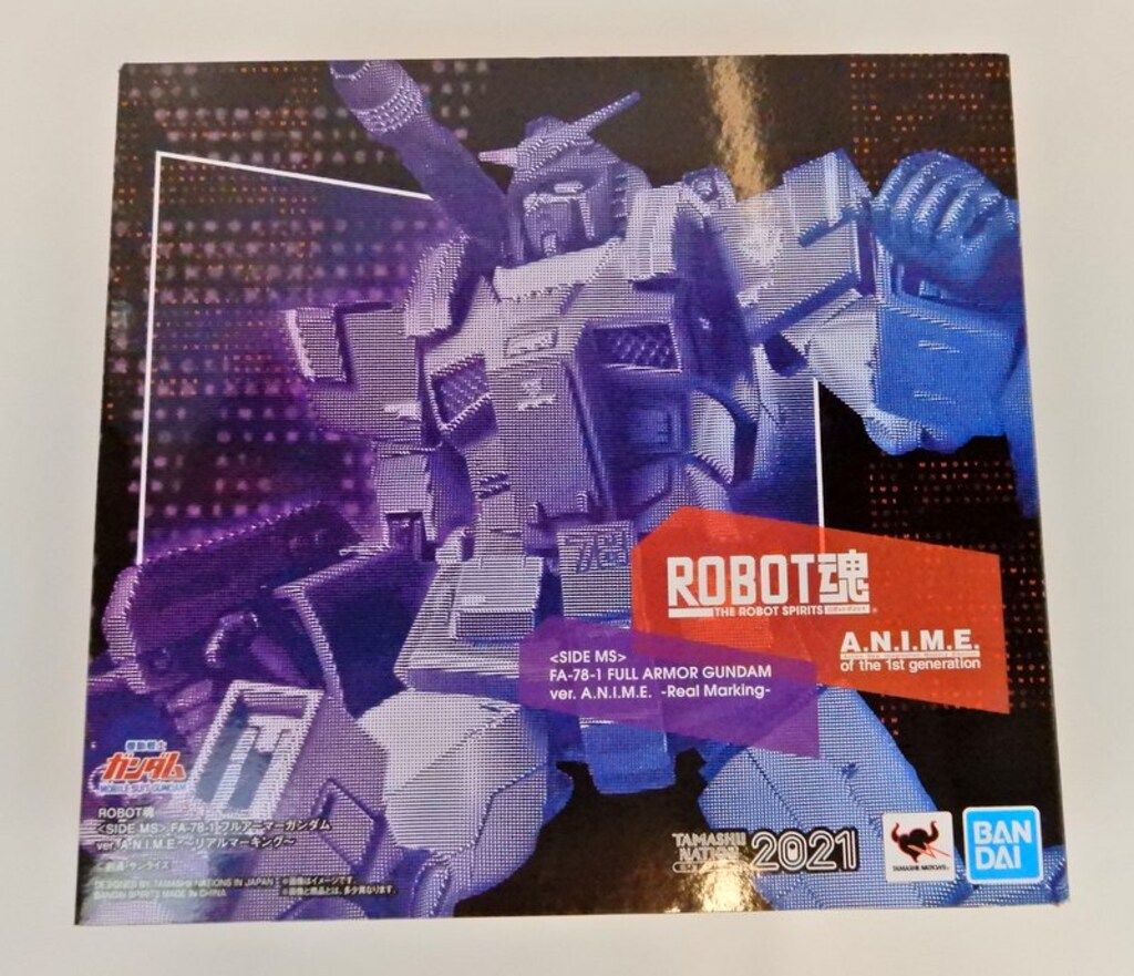 BANDAI SPIRITS ROBOT魂 SIDE MS 魂ネイション2021 機動戦士ガンダムMSV FA-78-1 フルアーマーガンダム ver. A.N.I.M.E. ~リアルマーキング~ SP