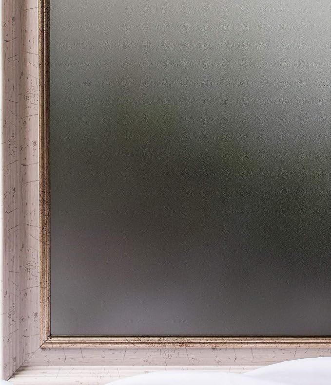 【在庫処分】CottonColors 窓用フィルム 目隠しシート UVカット 遮光 半透明 すりガラス調 何度も貼直せる 窓ガラスフィルム プライバシーステンドグラス 90x200cm[スリガラス023B]