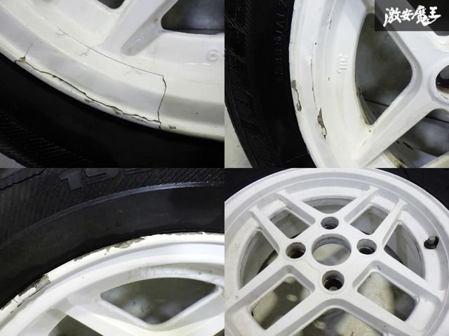 ○☆即発送☆ TOM'Sトムス 井桁 イゲタ ホイール 14インチ 6J +