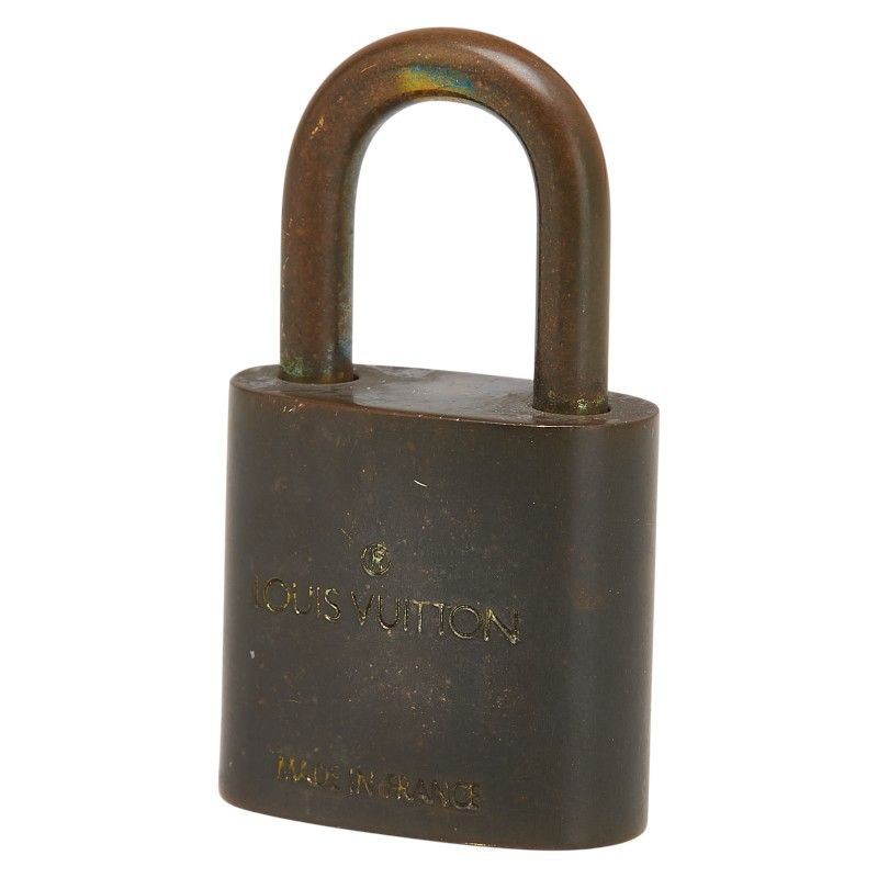 ルイヴィトン LOUIS VUITTON カデナ 南京錠 5点セット 鍵付き ルイ