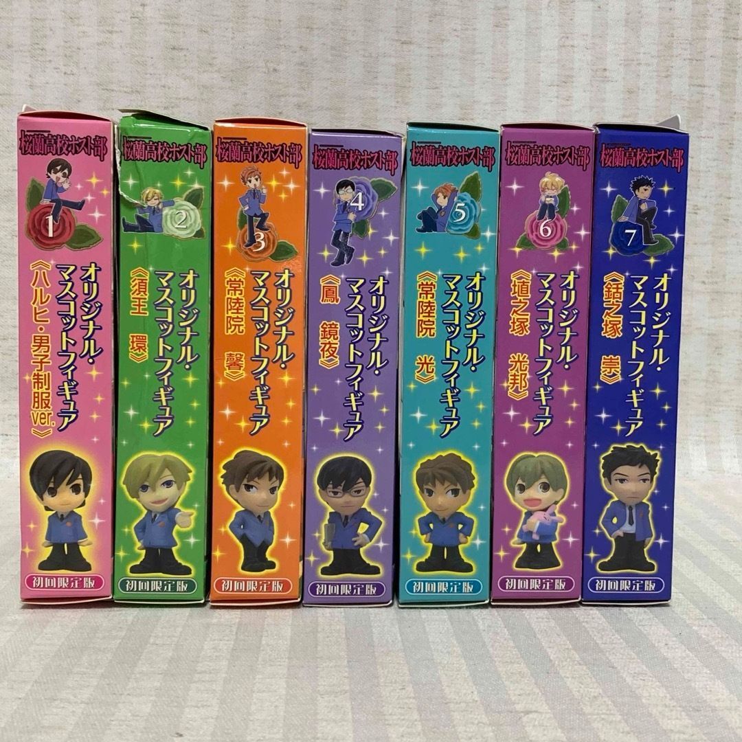 初回限定盤 桜蘭高校ホスト部 フィギュア9種セット Amazon.co.jp: 桜蘭高校ホスト部 初回限定盤特典フィギュア9種