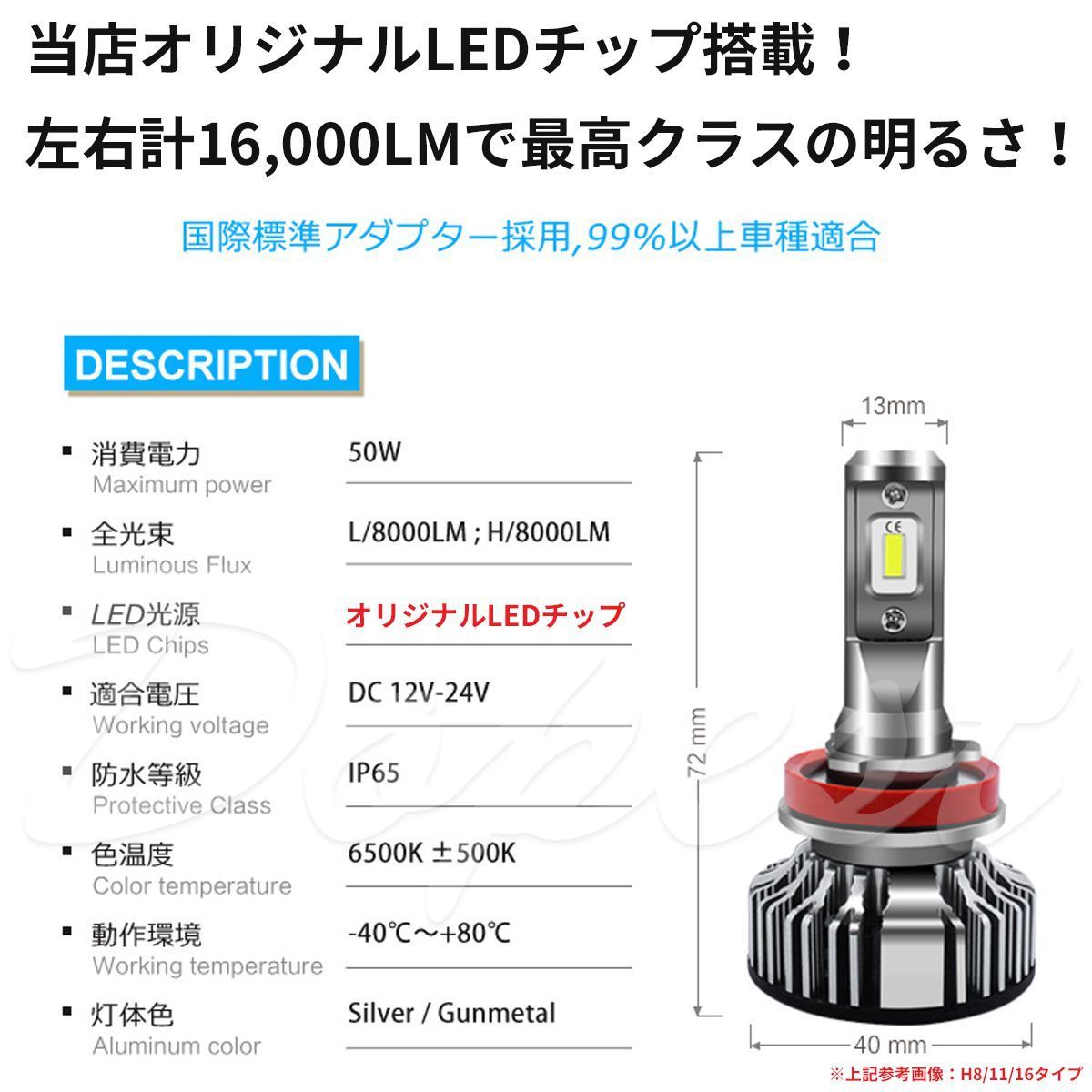 LEDヘッドライト H4 ステラ/カスタム LA100F/110F系 H23.5～H26.11 - メルカリ