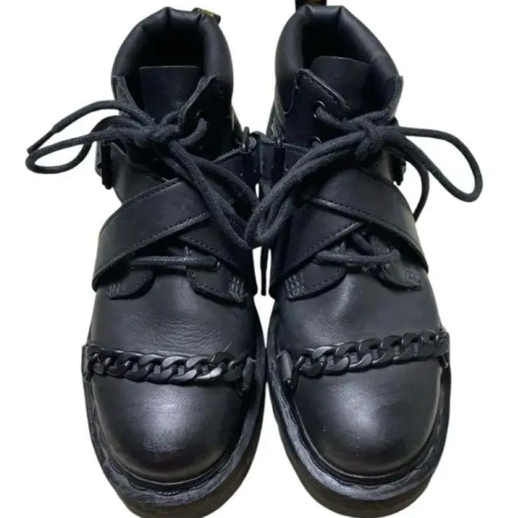 Dr.Martens BEAUMANN ドクターマーチン ボーマン UK4 23cm チェーン ベルト 厚底